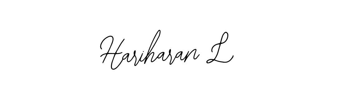 This is the best signature style for the Hariharan L name. Also you like these signature font (Bearetta-2O07w). Mix name signature. Hariharan L signature style 12 images and pictures png