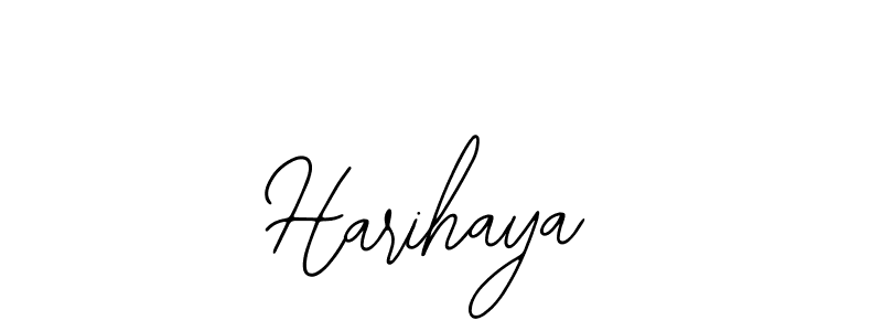 Make a beautiful signature design for name Harihaya. With this signature (Bearetta-2O07w) style, you can create a handwritten signature for free. Harihaya signature style 12 images and pictures png