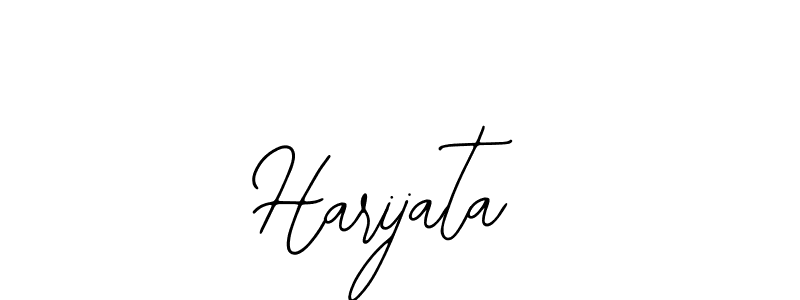 Bearetta-2O07w is a professional signature style that is perfect for those who want to add a touch of class to their signature. It is also a great choice for those who want to make their signature more unique. Get Harijata name to fancy signature for free. Harijata signature style 12 images and pictures png