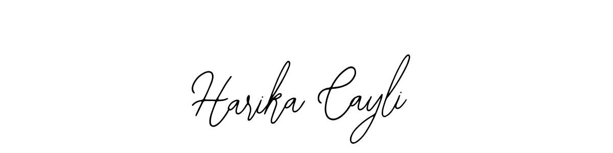 Once you've used our free online signature maker to create your best signature Bearetta-2O07w style, it's time to enjoy all of the benefits that Harika Cayli name signing documents. Harika Cayli signature style 12 images and pictures png