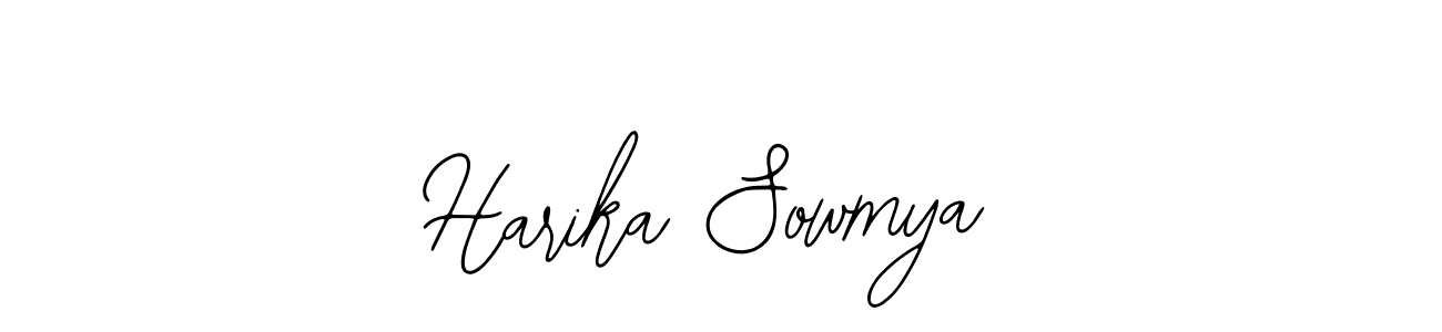 Create a beautiful signature design for name Harika Sowmya. With this signature (Bearetta-2O07w) fonts, you can make a handwritten signature for free. Harika Sowmya signature style 12 images and pictures png