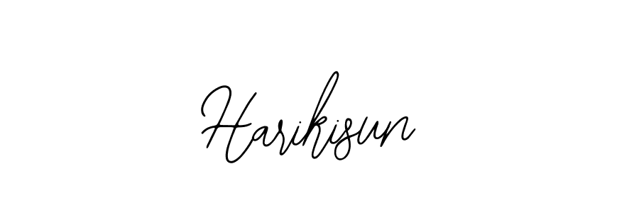 Use a signature maker to create a handwritten signature online. With this signature software, you can design (Bearetta-2O07w) your own signature for name Harikisun. Harikisun signature style 12 images and pictures png