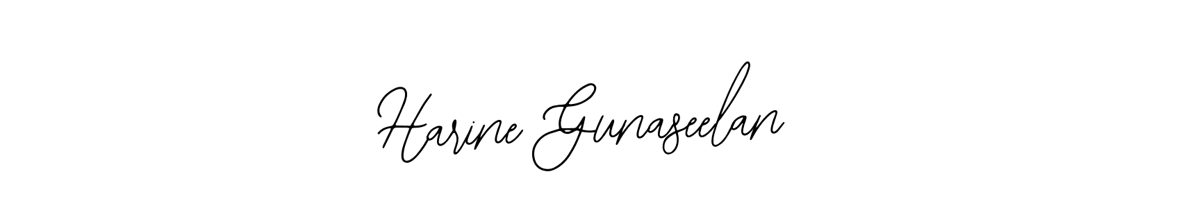 Create a beautiful signature design for name Harine Gunaseelan. With this signature (Bearetta-2O07w) fonts, you can make a handwritten signature for free. Harine Gunaseelan signature style 12 images and pictures png