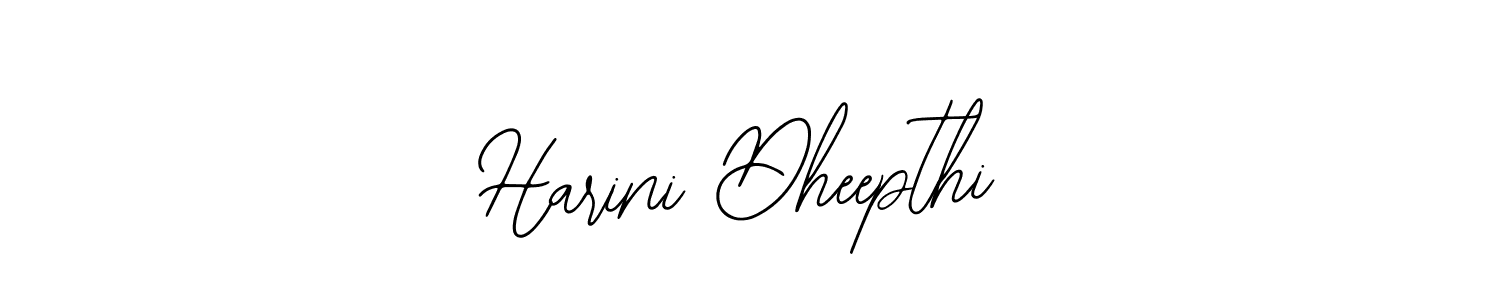 Harini Dheepthi stylish signature style. Best Handwritten Sign (Bearetta-2O07w) for my name. Handwritten Signature Collection Ideas for my name Harini Dheepthi. Harini Dheepthi signature style 12 images and pictures png