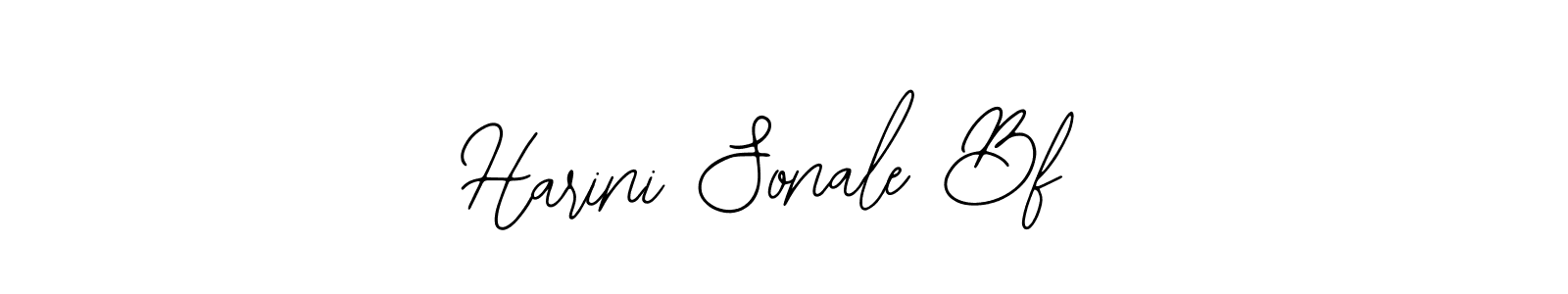Also we have Harini Sonale Bf name is the best signature style. Create professional handwritten signature collection using Bearetta-2O07w autograph style. Harini Sonale Bf signature style 12 images and pictures png