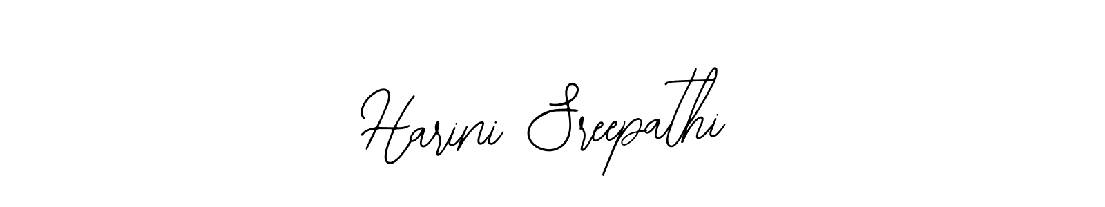How to make Harini Sreepathi signature? Bearetta-2O07w is a professional autograph style. Create handwritten signature for Harini Sreepathi name. Harini Sreepathi signature style 12 images and pictures png