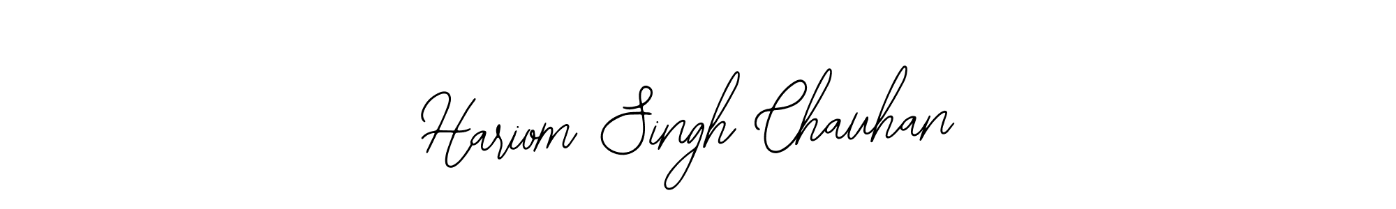 This is the best signature style for the Hariom Singh Chauhan name. Also you like these signature font (Bearetta-2O07w). Mix name signature. Hariom Singh Chauhan signature style 12 images and pictures png
