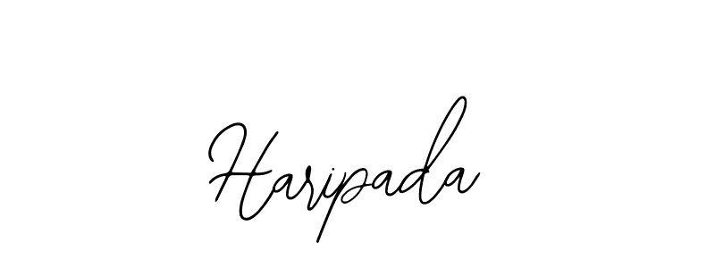 Use a signature maker to create a handwritten signature online. With this signature software, you can design (Bearetta-2O07w) your own signature for name Haripada. Haripada signature style 12 images and pictures png