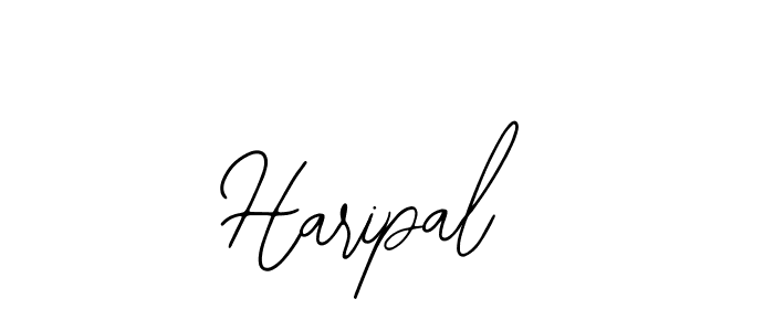 How to make Haripal name signature. Use Bearetta-2O07w style for creating short signs online. This is the latest handwritten sign. Haripal signature style 12 images and pictures png