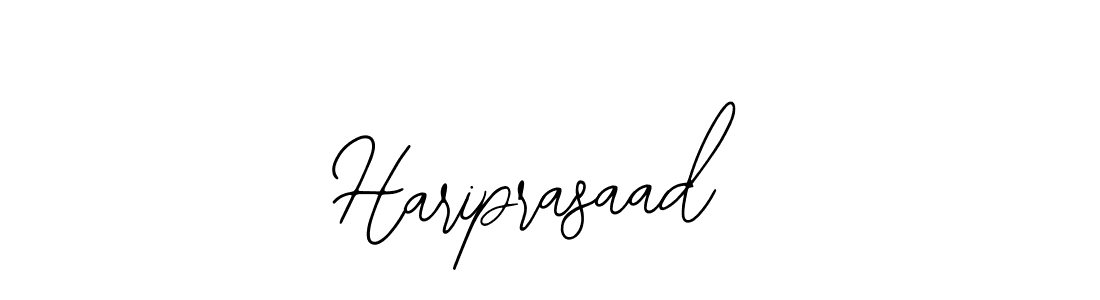 How to make Hariprasaad signature? Bearetta-2O07w is a professional autograph style. Create handwritten signature for Hariprasaad name. Hariprasaad signature style 12 images and pictures png