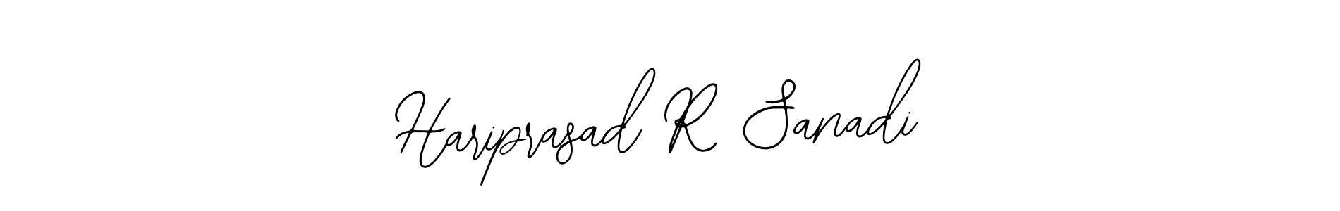 This is the best signature style for the Hariprasad R Sanadi name. Also you like these signature font (Bearetta-2O07w). Mix name signature. Hariprasad R Sanadi signature style 12 images and pictures png