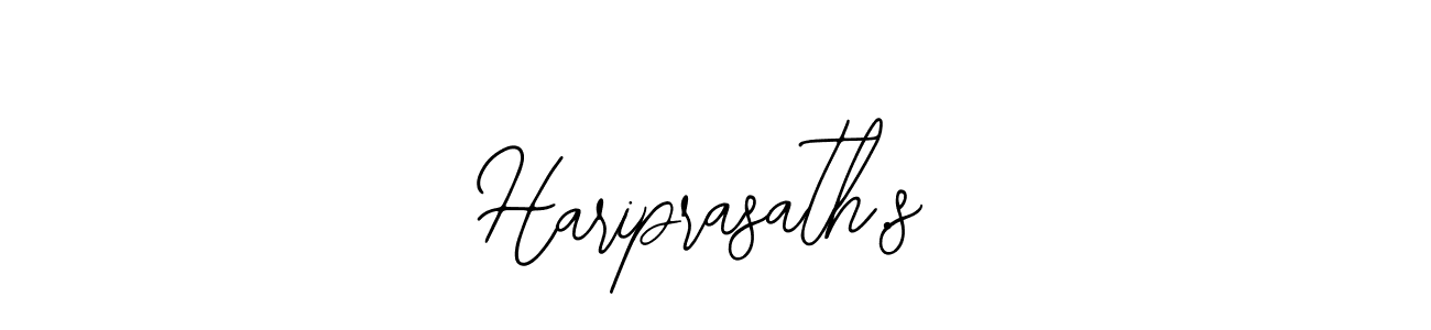 Also You can easily find your signature by using the search form. We will create Hariprasath.s name handwritten signature images for you free of cost using Bearetta-2O07w sign style. Hariprasath.s signature style 12 images and pictures png