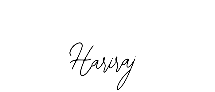 How to make Hariraj name signature. Use Bearetta-2O07w style for creating short signs online. This is the latest handwritten sign. Hariraj signature style 12 images and pictures png