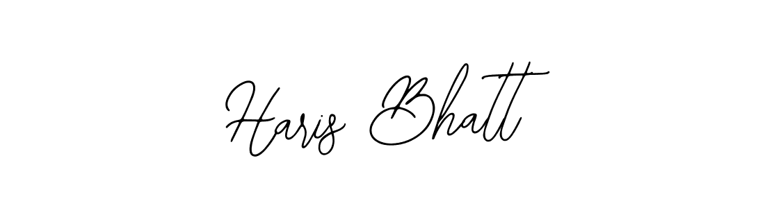 How to make Haris Bhatt signature? Bearetta-2O07w is a professional autograph style. Create handwritten signature for Haris Bhatt name. Haris Bhatt signature style 12 images and pictures png
