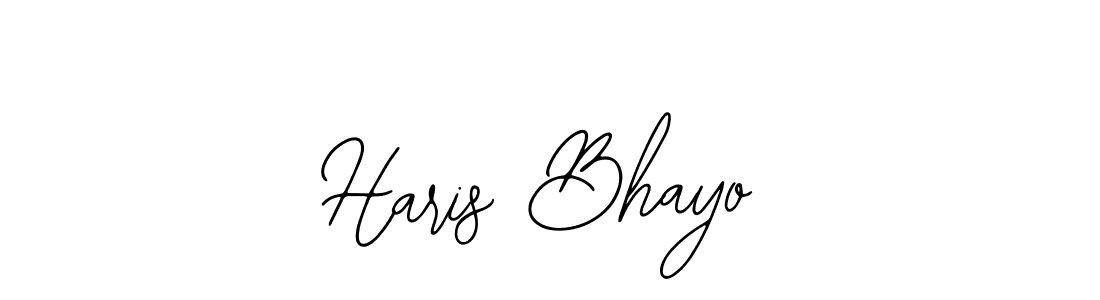 Also we have Haris Bhayo name is the best signature style. Create professional handwritten signature collection using Bearetta-2O07w autograph style. Haris Bhayo signature style 12 images and pictures png