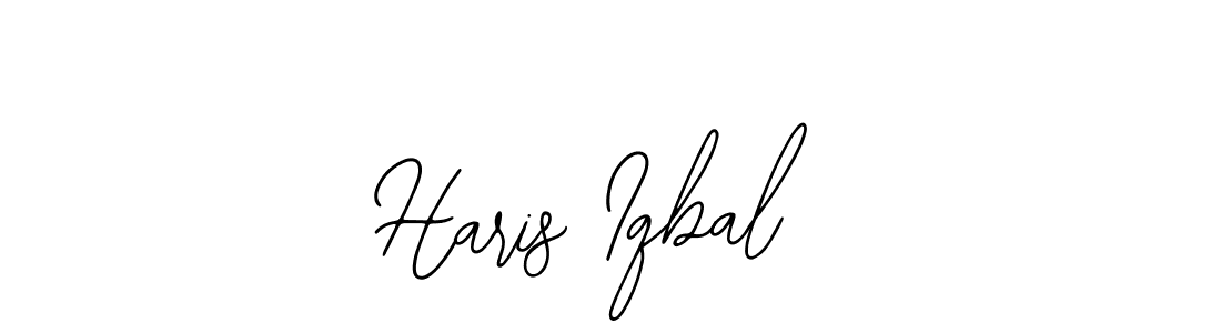 Create a beautiful signature design for name Haris Iqbal. With this signature (Bearetta-2O07w) fonts, you can make a handwritten signature for free. Haris Iqbal signature style 12 images and pictures png
