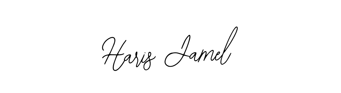 Haris Jamel stylish signature style. Best Handwritten Sign (Bearetta-2O07w) for my name. Handwritten Signature Collection Ideas for my name Haris Jamel. Haris Jamel signature style 12 images and pictures png
