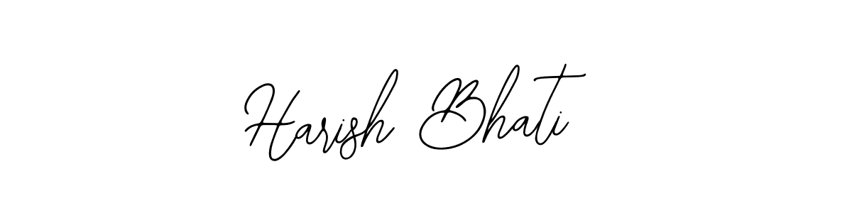 Also we have Harish Bhati name is the best signature style. Create professional handwritten signature collection using Bearetta-2O07w autograph style. Harish Bhati signature style 12 images and pictures png