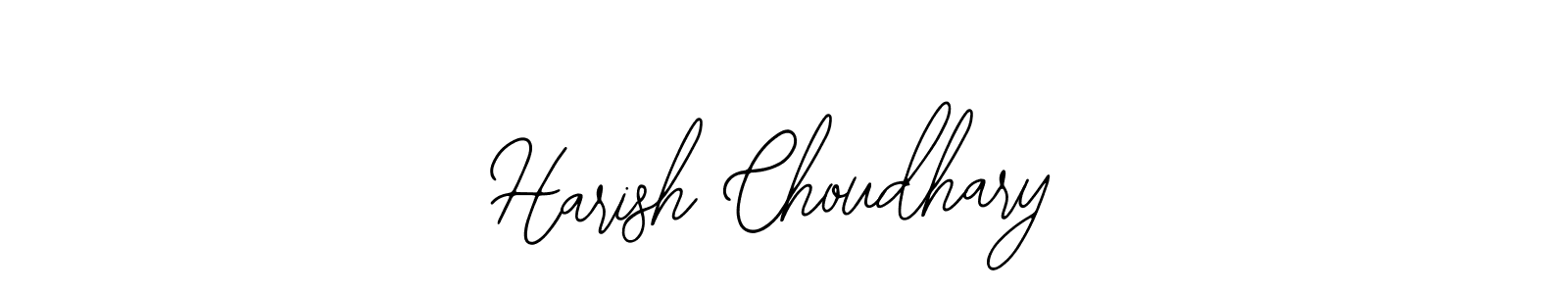 Design your own signature with our free online signature maker. With this signature software, you can create a handwritten (Bearetta-2O07w) signature for name Harish Choudhary. Harish Choudhary signature style 12 images and pictures png