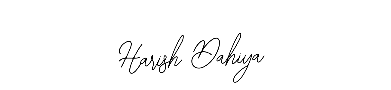 Create a beautiful signature design for name Harish Dahiya. With this signature (Bearetta-2O07w) fonts, you can make a handwritten signature for free. Harish Dahiya signature style 12 images and pictures png
