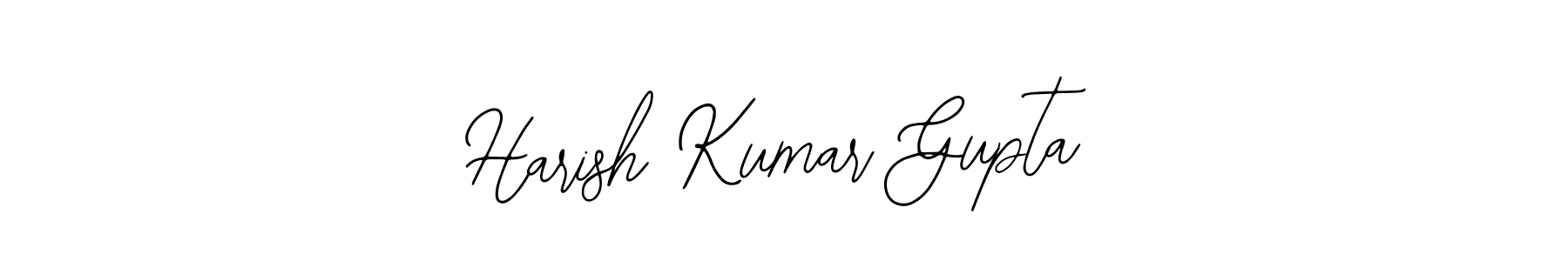 Also You can easily find your signature by using the search form. We will create Harish Kumar Gupta name handwritten signature images for you free of cost using Bearetta-2O07w sign style. Harish Kumar Gupta signature style 12 images and pictures png
