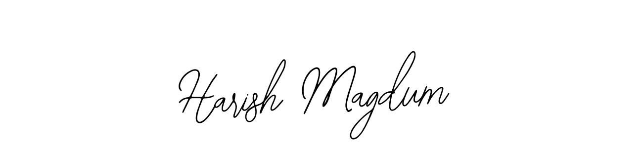 Harish Magdum stylish signature style. Best Handwritten Sign (Bearetta-2O07w) for my name. Handwritten Signature Collection Ideas for my name Harish Magdum. Harish Magdum signature style 12 images and pictures png