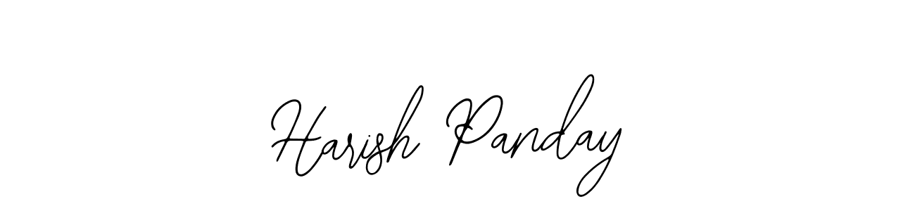 Make a beautiful signature design for name Harish Panday. Use this online signature maker to create a handwritten signature for free. Harish Panday signature style 12 images and pictures png