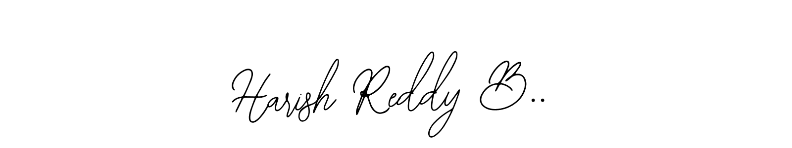 This is the best signature style for the Harish Reddy B.. name. Also you like these signature font (Bearetta-2O07w). Mix name signature. Harish Reddy B.. signature style 12 images and pictures png