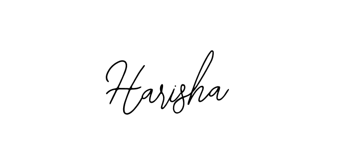 How to make Harisha name signature. Use Bearetta-2O07w style for creating short signs online. This is the latest handwritten sign. Harisha signature style 12 images and pictures png