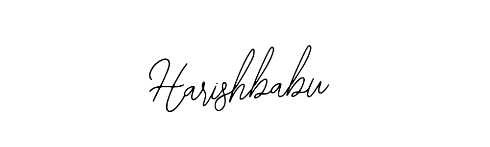 How to make Harishbabu signature? Bearetta-2O07w is a professional autograph style. Create handwritten signature for Harishbabu name. Harishbabu signature style 12 images and pictures png