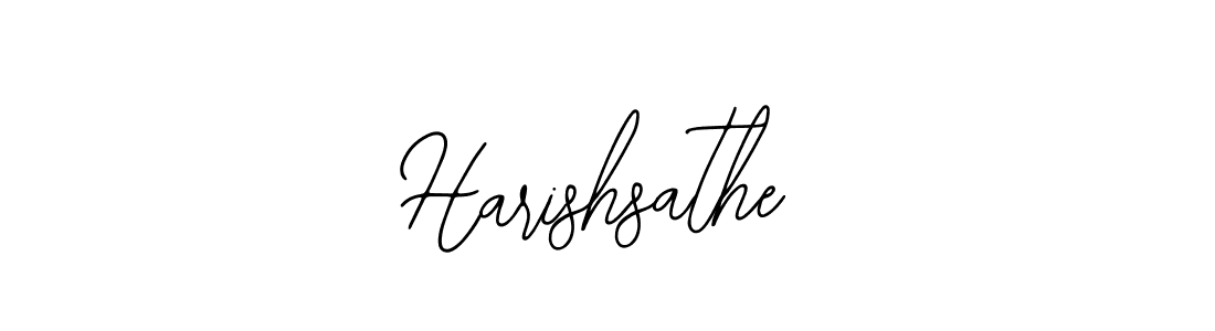 Use a signature maker to create a handwritten signature online. With this signature software, you can design (Bearetta-2O07w) your own signature for name Harishsathe. Harishsathe signature style 12 images and pictures png