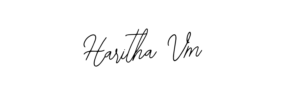 Also You can easily find your signature by using the search form. We will create Haritha Vm name handwritten signature images for you free of cost using Bearetta-2O07w sign style. Haritha Vm signature style 12 images and pictures png