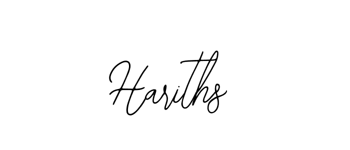 Once you've used our free online signature maker to create your best signature Bearetta-2O07w style, it's time to enjoy all of the benefits that Hariths name signing documents. Hariths signature style 12 images and pictures png