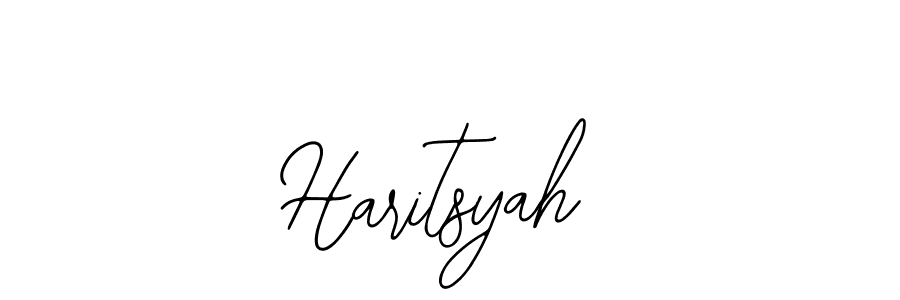 You should practise on your own different ways (Bearetta-2O07w) to write your name (Haritsyah) in signature. don't let someone else do it for you. Haritsyah signature style 12 images and pictures png