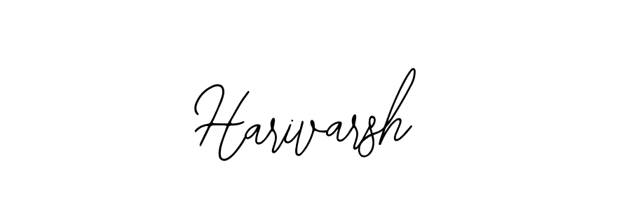 You should practise on your own different ways (Bearetta-2O07w) to write your name (Harivarsh) in signature. don't let someone else do it for you. Harivarsh signature style 12 images and pictures png