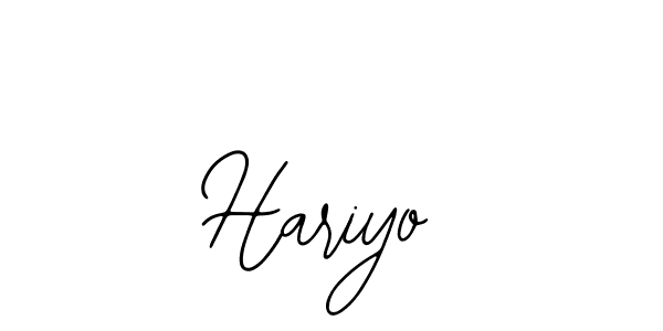 Also we have Hariyo name is the best signature style. Create professional handwritten signature collection using Bearetta-2O07w autograph style. Hariyo signature style 12 images and pictures png