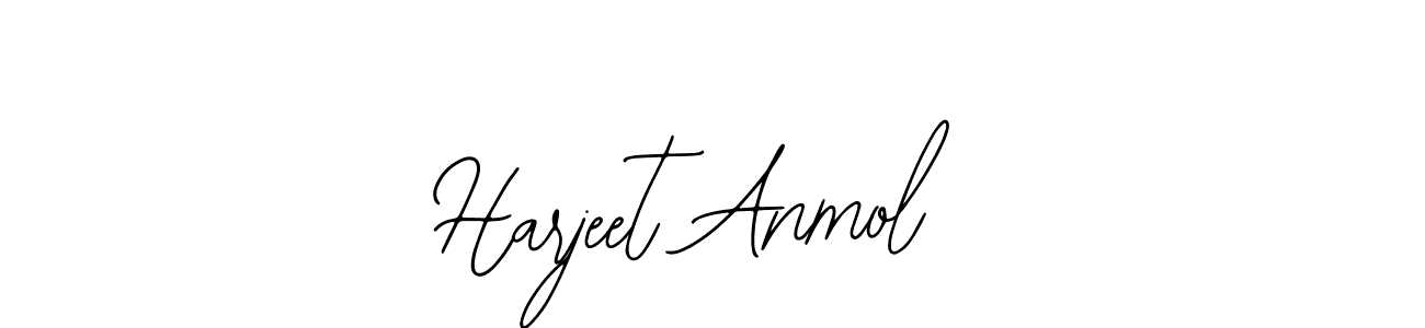 Design your own signature with our free online signature maker. With this signature software, you can create a handwritten (Bearetta-2O07w) signature for name Harjeet Anmol. Harjeet Anmol signature style 12 images and pictures png