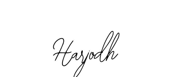 Make a beautiful signature design for name Harjodh. Use this online signature maker to create a handwritten signature for free. Harjodh signature style 12 images and pictures png