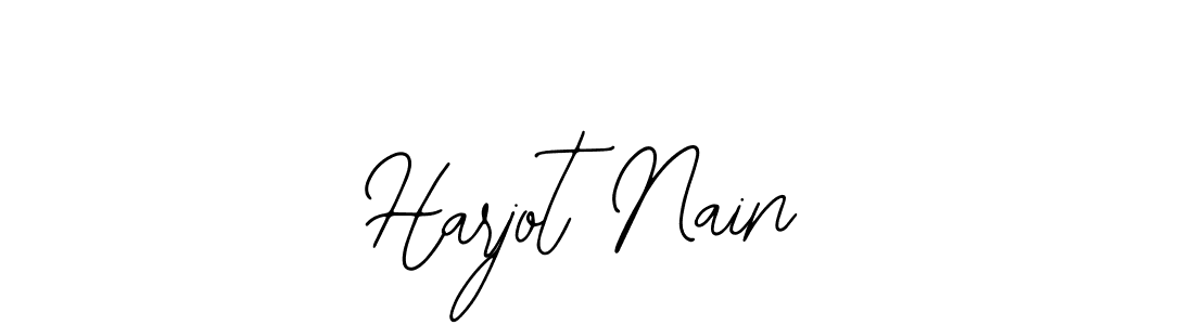 Also we have Harjot Nain name is the best signature style. Create professional handwritten signature collection using Bearetta-2O07w autograph style. Harjot Nain signature style 12 images and pictures png