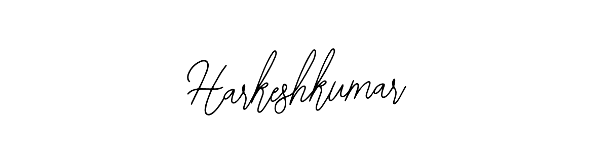 Design your own signature with our free online signature maker. With this signature software, you can create a handwritten (Bearetta-2O07w) signature for name Harkeshkumar. Harkeshkumar signature style 12 images and pictures png