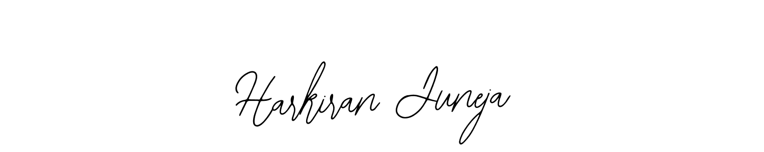 Create a beautiful signature design for name Harkiran Juneja. With this signature (Bearetta-2O07w) fonts, you can make a handwritten signature for free. Harkiran Juneja signature style 12 images and pictures png
