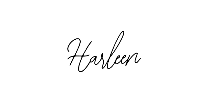 Harleen stylish signature style. Best Handwritten Sign (Bearetta-2O07w) for my name. Handwritten Signature Collection Ideas for my name Harleen. Harleen signature style 12 images and pictures png