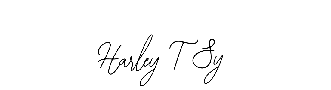 Harley T Sy stylish signature style. Best Handwritten Sign (Bearetta-2O07w) for my name. Handwritten Signature Collection Ideas for my name Harley T Sy. Harley T Sy signature style 12 images and pictures png