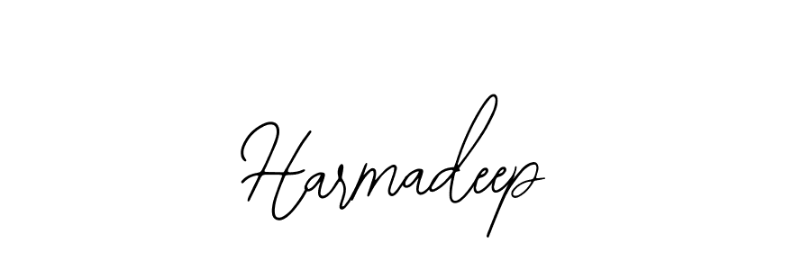 Use a signature maker to create a handwritten signature online. With this signature software, you can design (Bearetta-2O07w) your own signature for name Harmadeep. Harmadeep signature style 12 images and pictures png