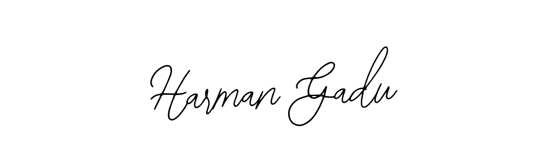 Make a beautiful signature design for name Harman Gadu. Use this online signature maker to create a handwritten signature for free. Harman Gadu signature style 12 images and pictures png