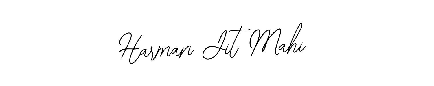 You should practise on your own different ways (Bearetta-2O07w) to write your name (Harman Jit Mahi) in signature. don't let someone else do it for you. Harman Jit Mahi signature style 12 images and pictures png