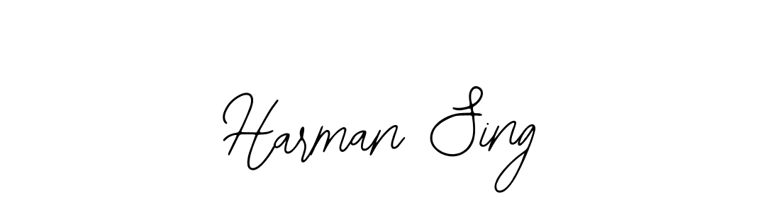 Harman Sing stylish signature style. Best Handwritten Sign (Bearetta-2O07w) for my name. Handwritten Signature Collection Ideas for my name Harman Sing. Harman Sing signature style 12 images and pictures png