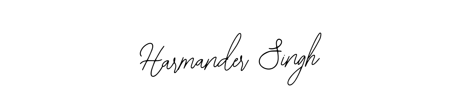 You should practise on your own different ways (Bearetta-2O07w) to write your name (Harmander Singh) in signature. don't let someone else do it for you. Harmander Singh signature style 12 images and pictures png