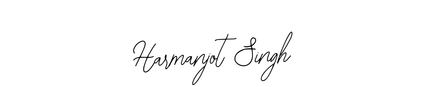 How to make Harmanjot Singh signature? Bearetta-2O07w is a professional autograph style. Create handwritten signature for Harmanjot Singh name. Harmanjot Singh signature style 12 images and pictures png