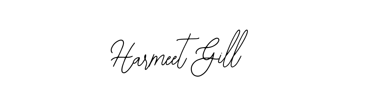 if you are searching for the best signature style for your name Harmeet Gill. so please give up your signature search. here we have designed multiple signature styles  using Bearetta-2O07w. Harmeet Gill signature style 12 images and pictures png